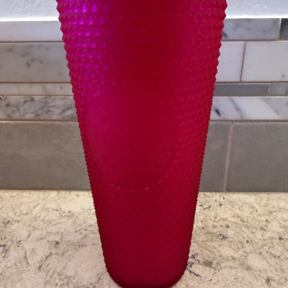 Starbucks  2023 Ruby Pink Studded Tumbler 24oz cup - Picture 3 of 7